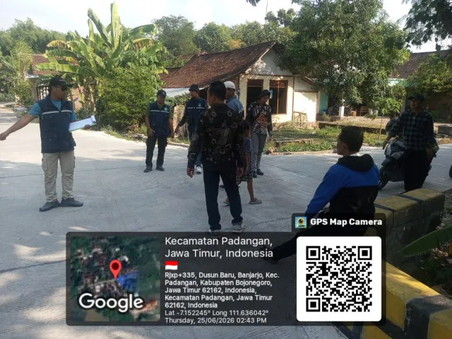 Monev BKKD Tahun 2025 oleh Dinas PU Kabupaten Bojonegoro